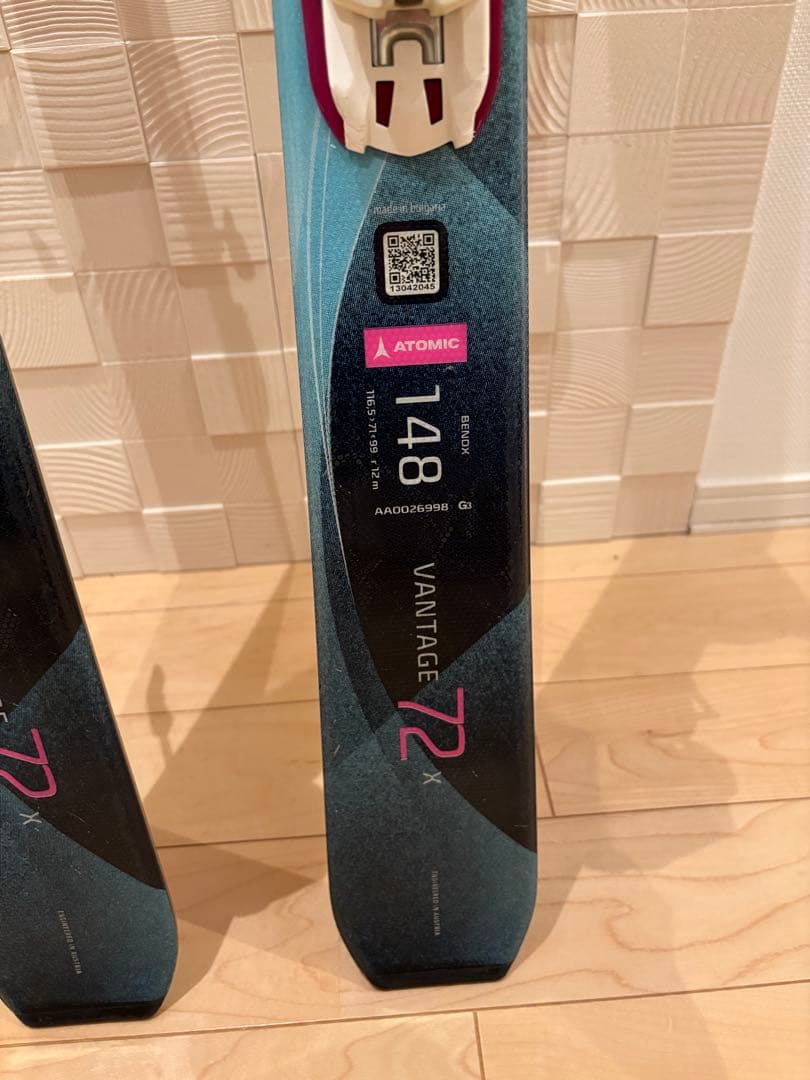 ATOMIC VANTAGE 72 スキー 板レディース１４８センチ【送料無料】