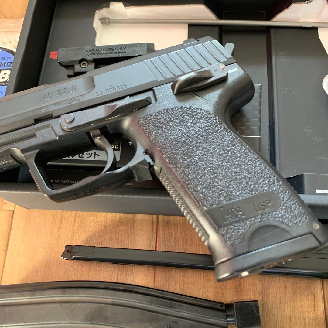 東京マルイ H&K USP 電動ガン フルセミオート　いろいろ9点セット