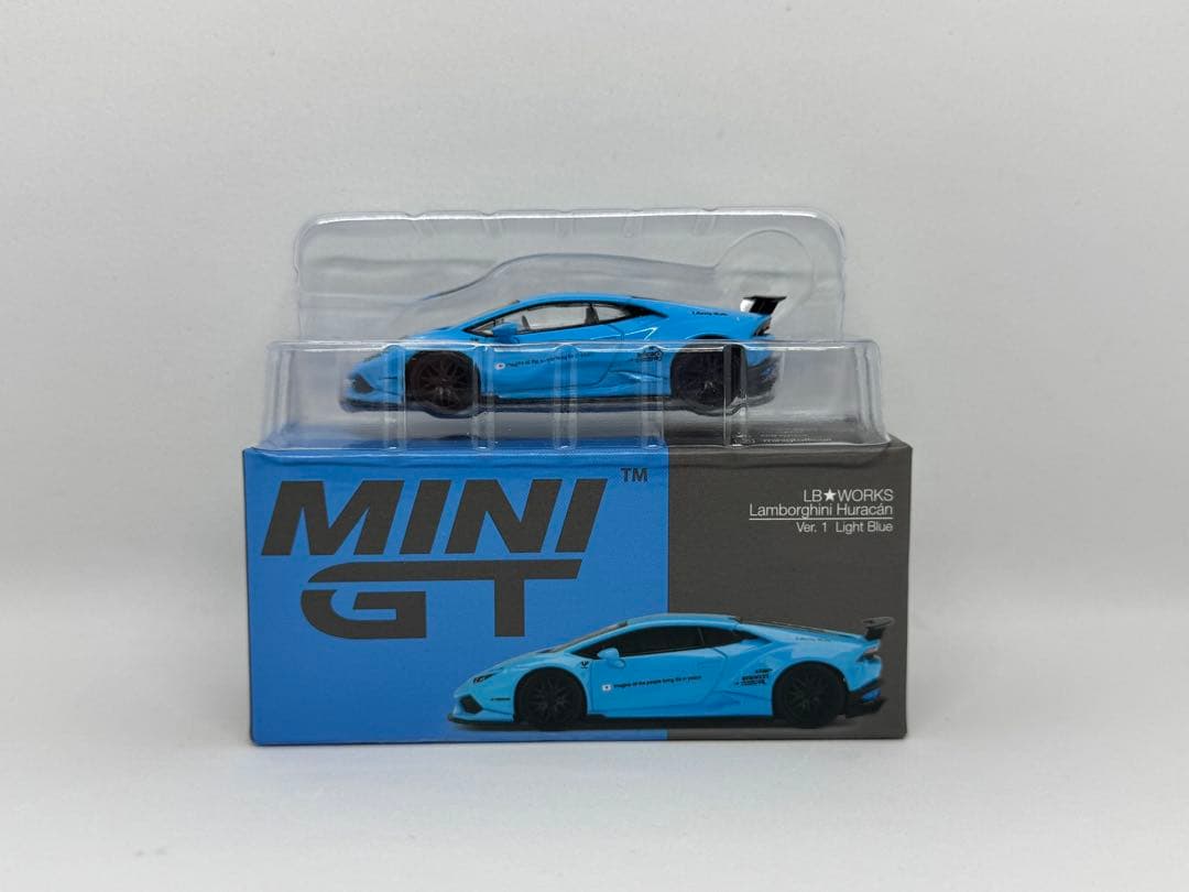 ミニカー MINI GT Lamborghini Huracan Blue ver.1