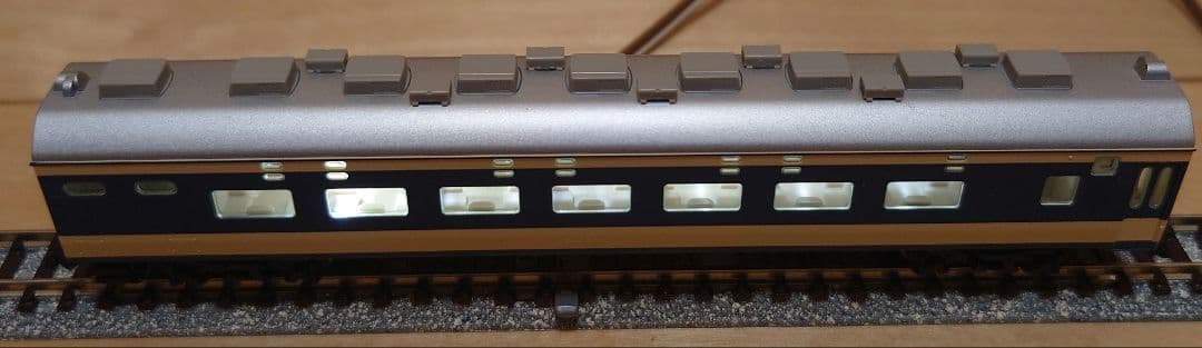 【美品,希少】TOMIX 国鉄581形特急電車 月光号フル編成 ライトユニット付