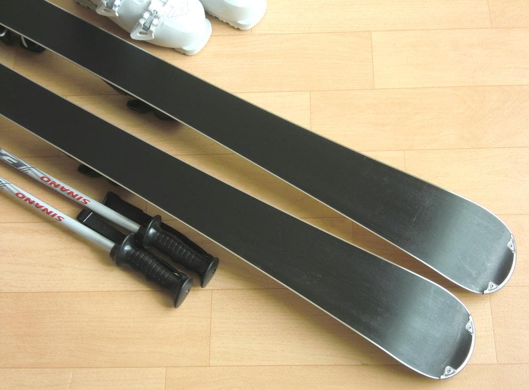 ■■送料無料■ELAN■女性用スキーフルセット■板140靴23.5■メンテ付■■