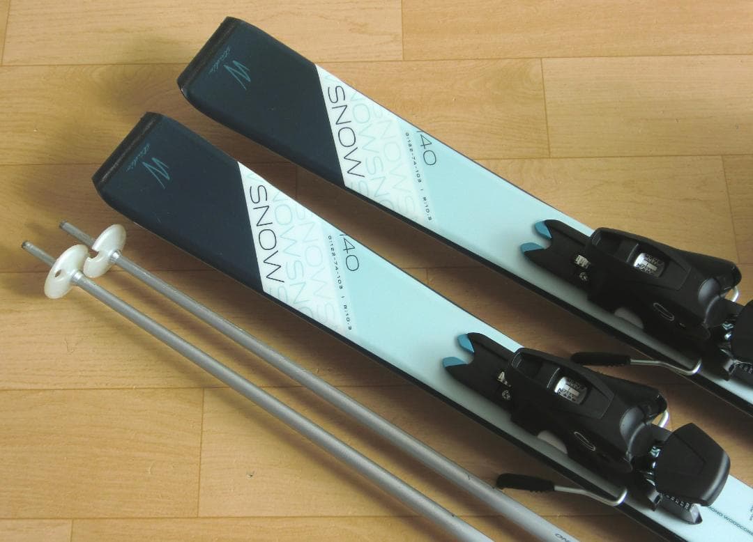 ■■送料無料■ELAN■女性用スキーフルセット■板140靴23.5■メンテ付■■