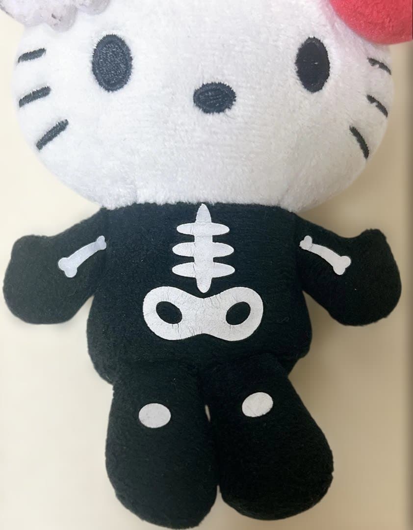 USJ ハロウィン 2017 骸骨キティちゃん キーチェーン レア