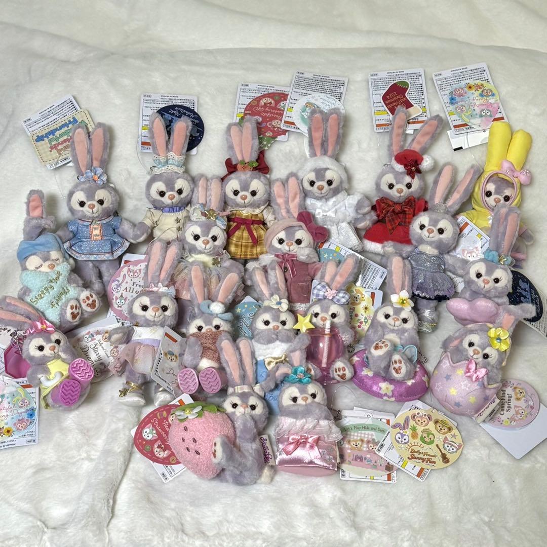 東京ディズニーシー　ステラルー　ぬいぐるみバッジ　ぬいぐるみチャーム　まとめ売り