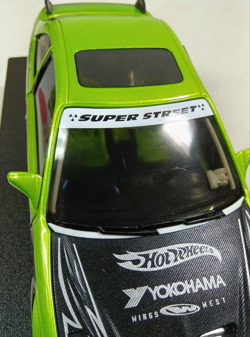 カスタムホンダ　シビックSI　1/18　ミニカー　100% ホットウィール　美品