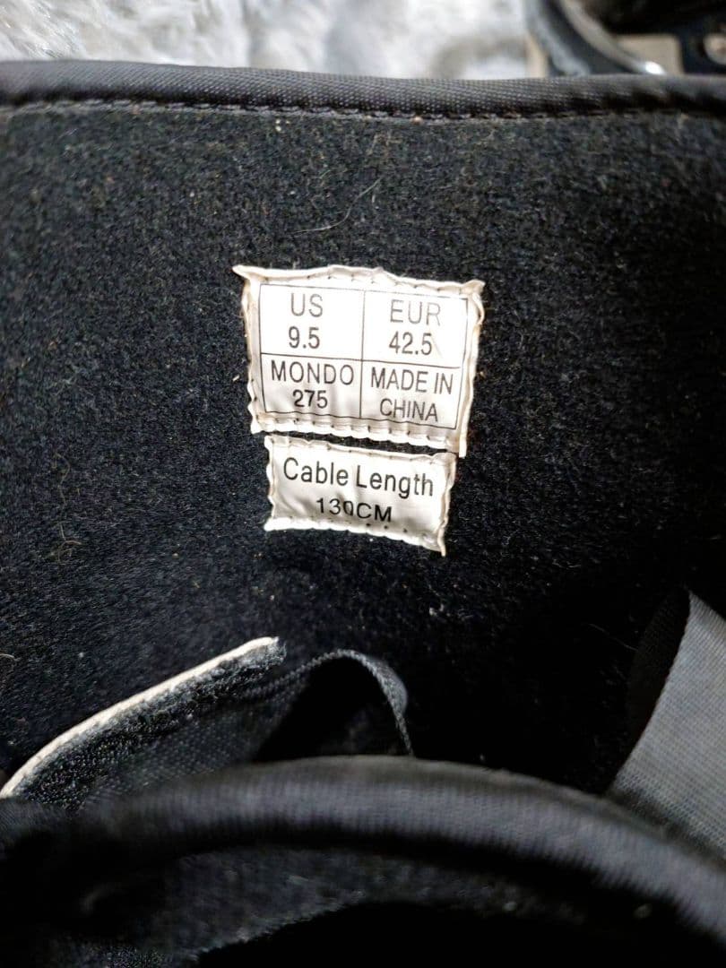 BURTON スノーボード ビンディング、ケース付き