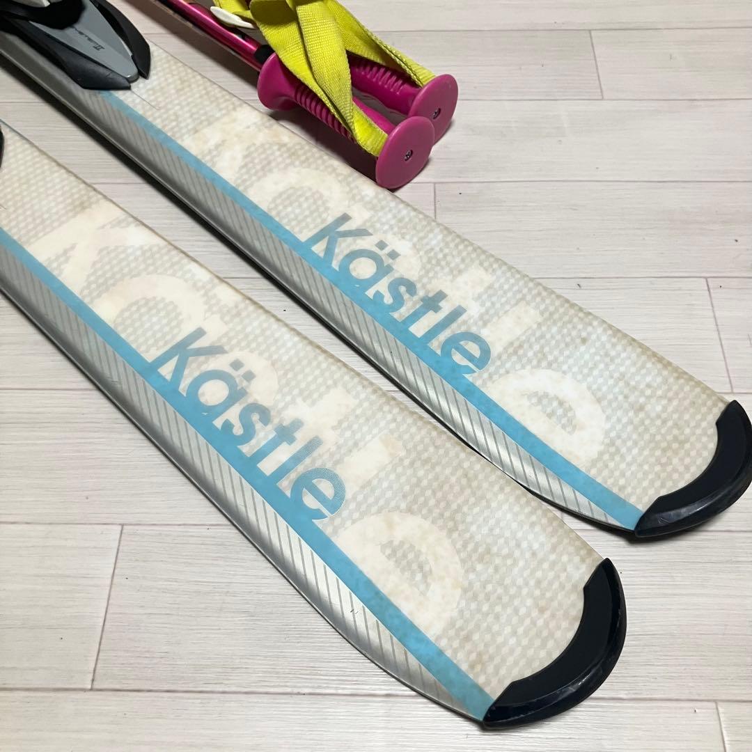 kastle Aero Speed ケスレー スキーセット142cm/ストック付
