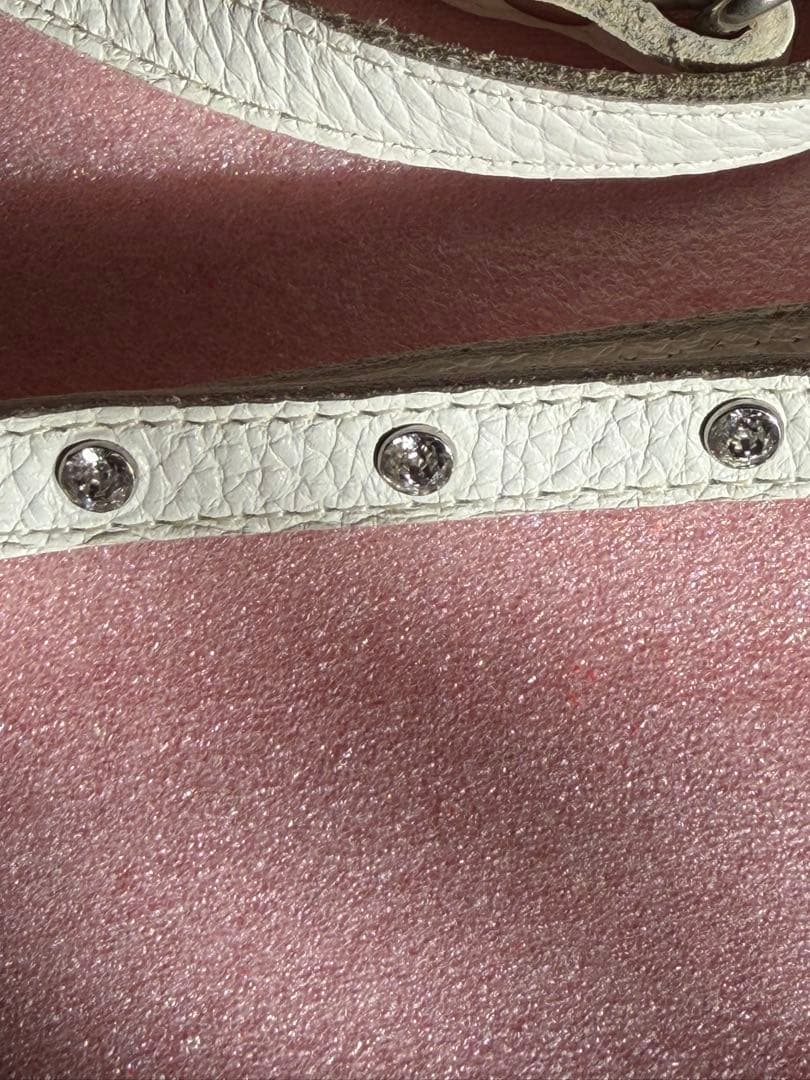 バディベルト　ホワイトレザー ハーネス 2.5号