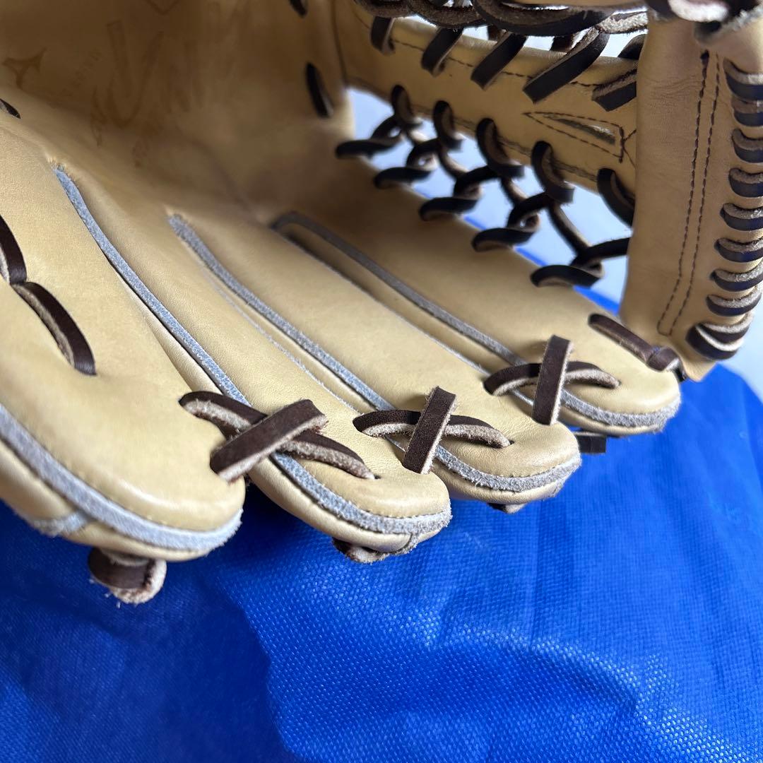 Mizuno Pro 硬式グローブ ベージュ HAGA JAPAN ★高品質