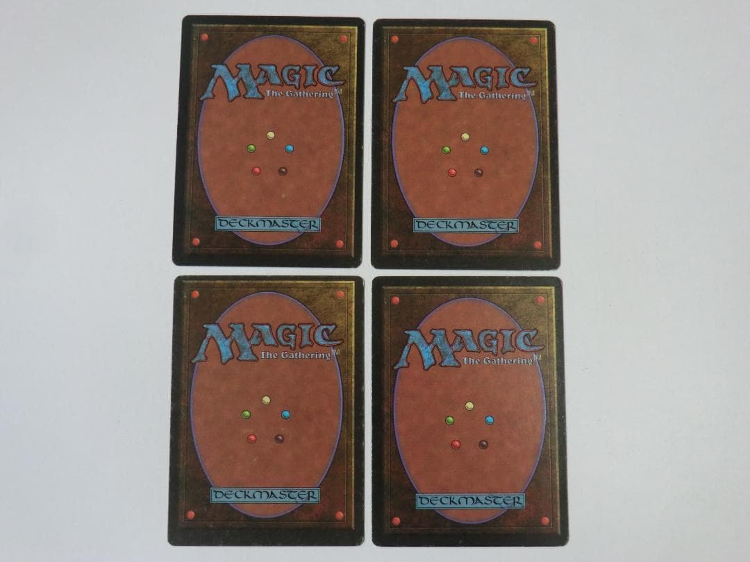 MTG 動く死体 黒枠 日 4枚セット