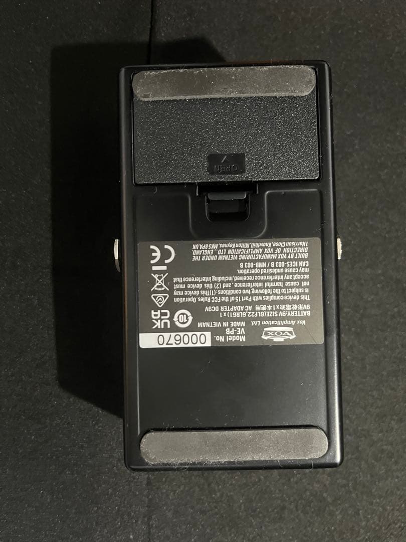 ギター VOX POWER BURST TUBE BOOSTER