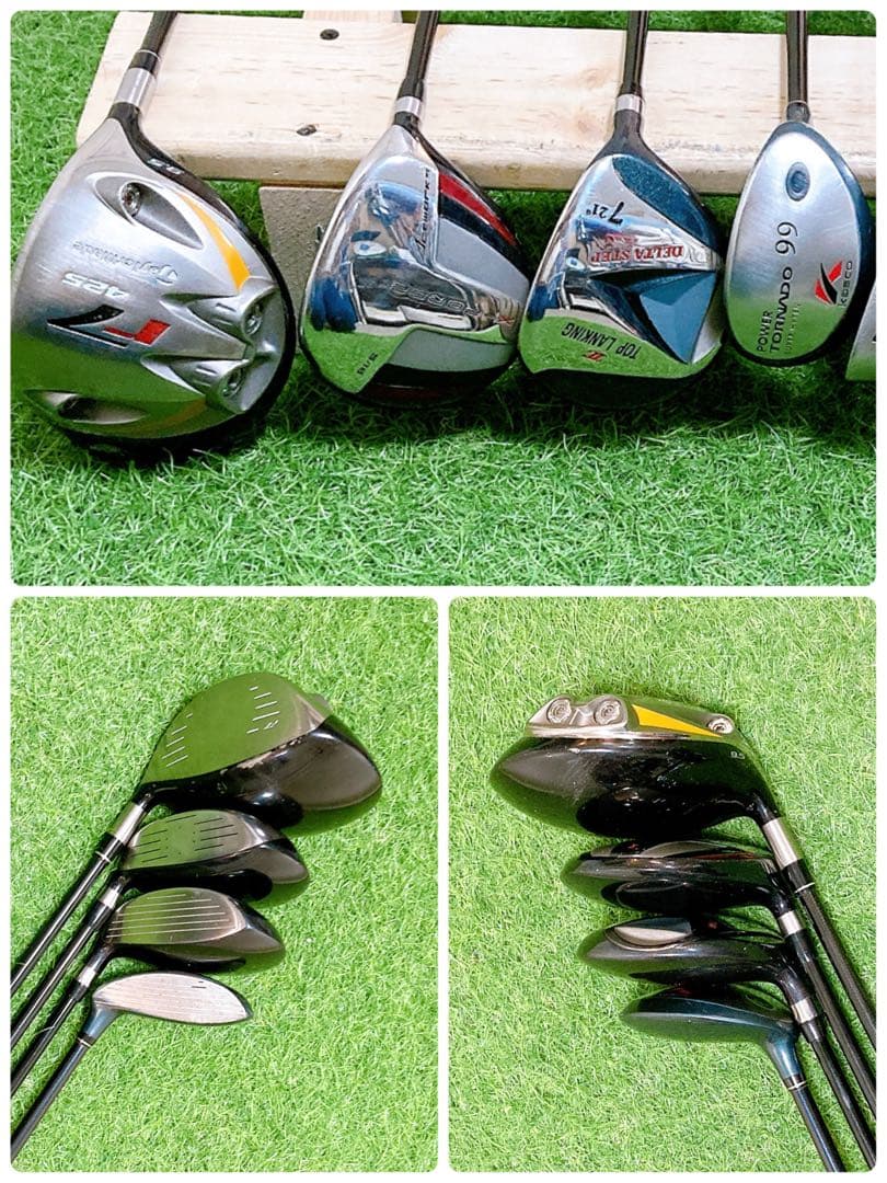 M4 テーラーメイド　初心者オススメ　ゴルフクラブ　メンズセット　右利き　14本