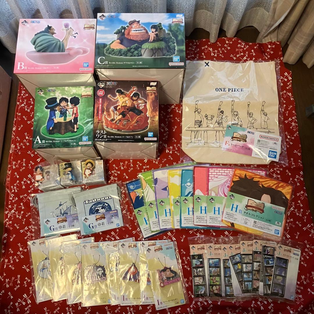 一番くじ ワンピース ドラマティックメモリーズ　セミコンプセット