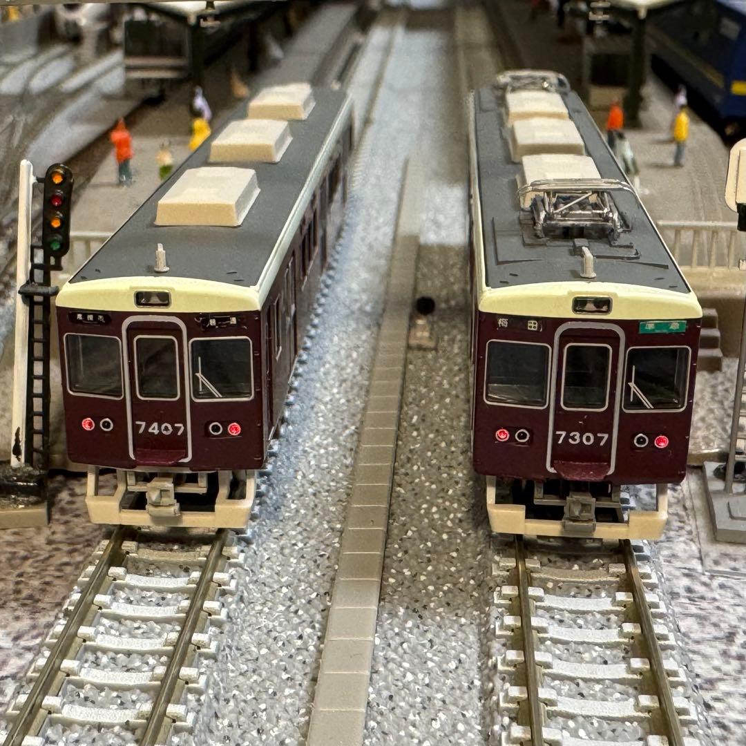 グリーンマックス 阪急電車 7000系 7300系 8両 ジャンク