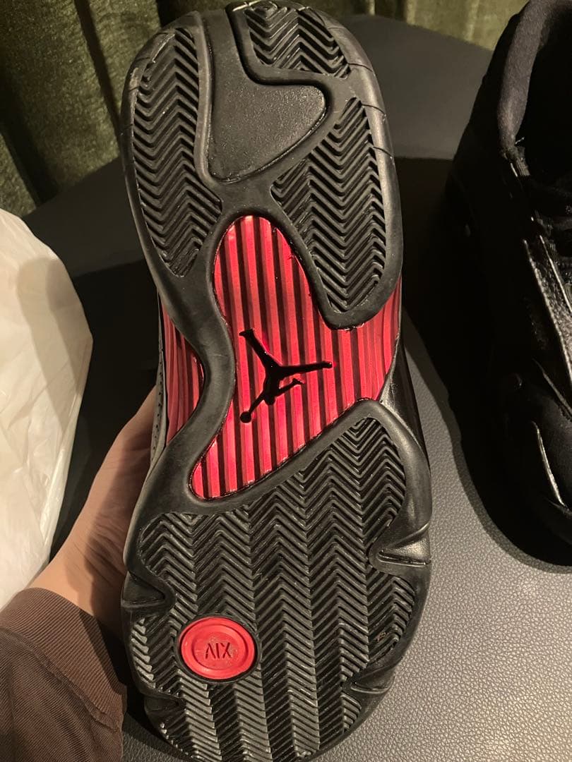 Air Jordan 14 ブラック/レッド