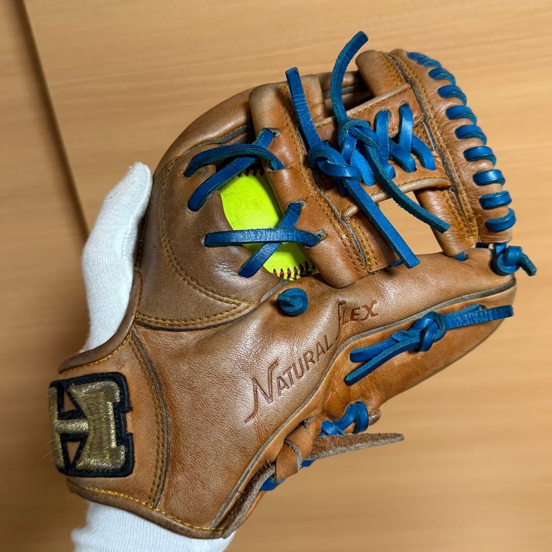 ハイゴールド 展示会限定 一般 硬式 内野手 右投げ グローブ 野球