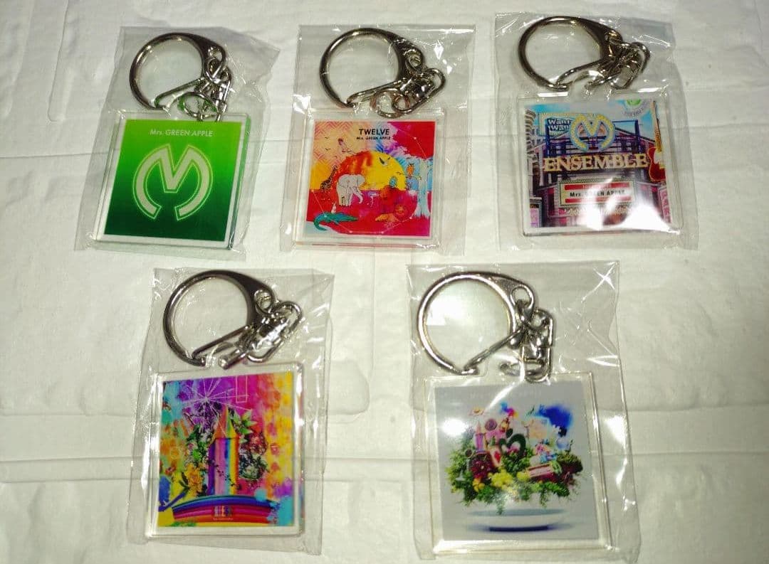 ミセス ららぽーと アクキー 5種セット