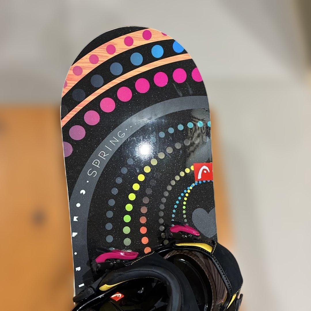 【美品】HEAD SPRINGモデル　ボード、ビンディングセット