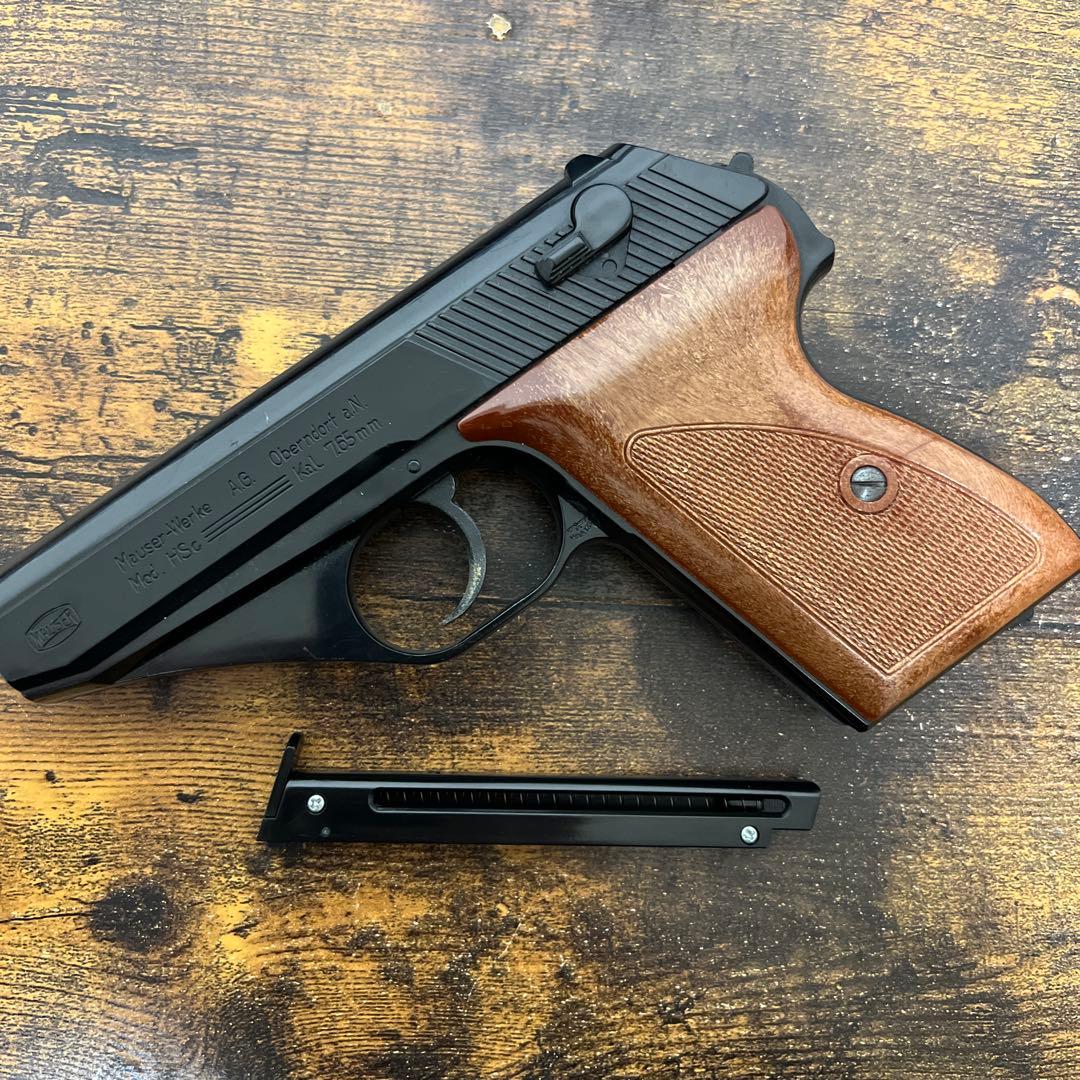 マルシン　Mauser HSc 固定スライドガスガン　 かぴばら