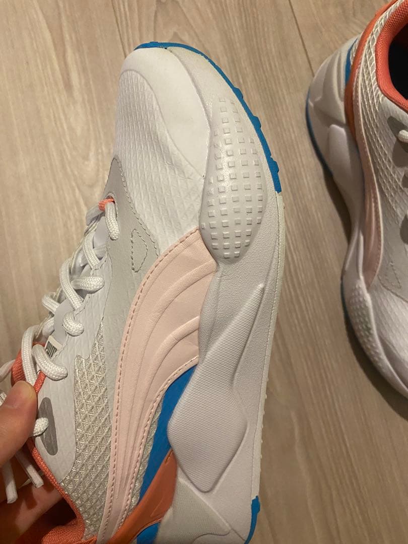 【momocoさま】PUMA♡ゴルフシューズ ホワイト/ピンク/ブルー