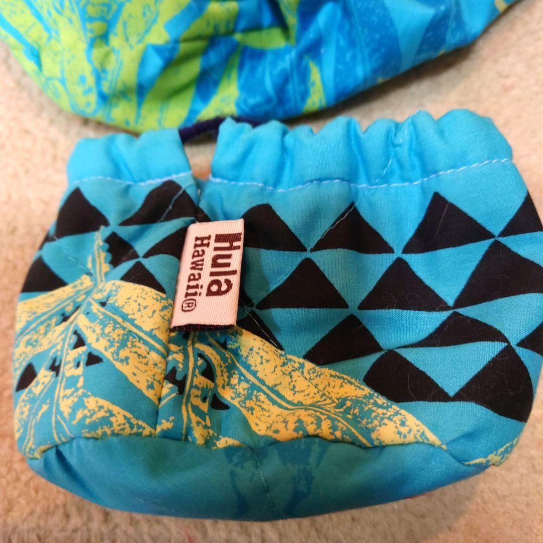 ウリウリ フラダンス 一体型 2個セット 巾着付