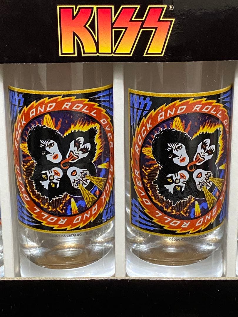 希少‼︎KISS ショットグラスセット2006 ヴィンテージ 入手困難 キッス　力