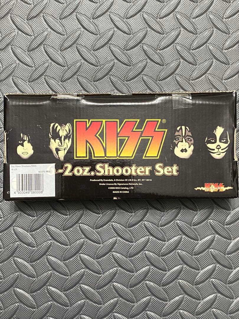 希少‼︎KISS ショットグラスセット2006 ヴィンテージ 入手困難 キッス　力