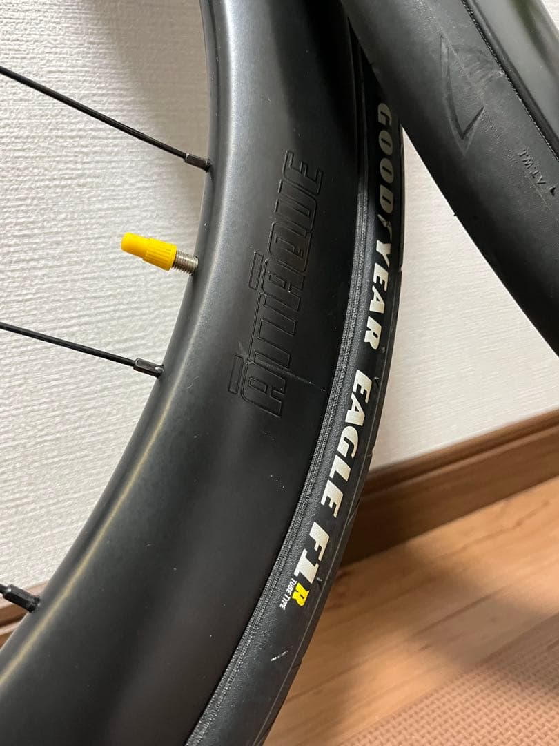 ATTAQUE Carbon Wheel50㎜美品ガラスコーティング済み