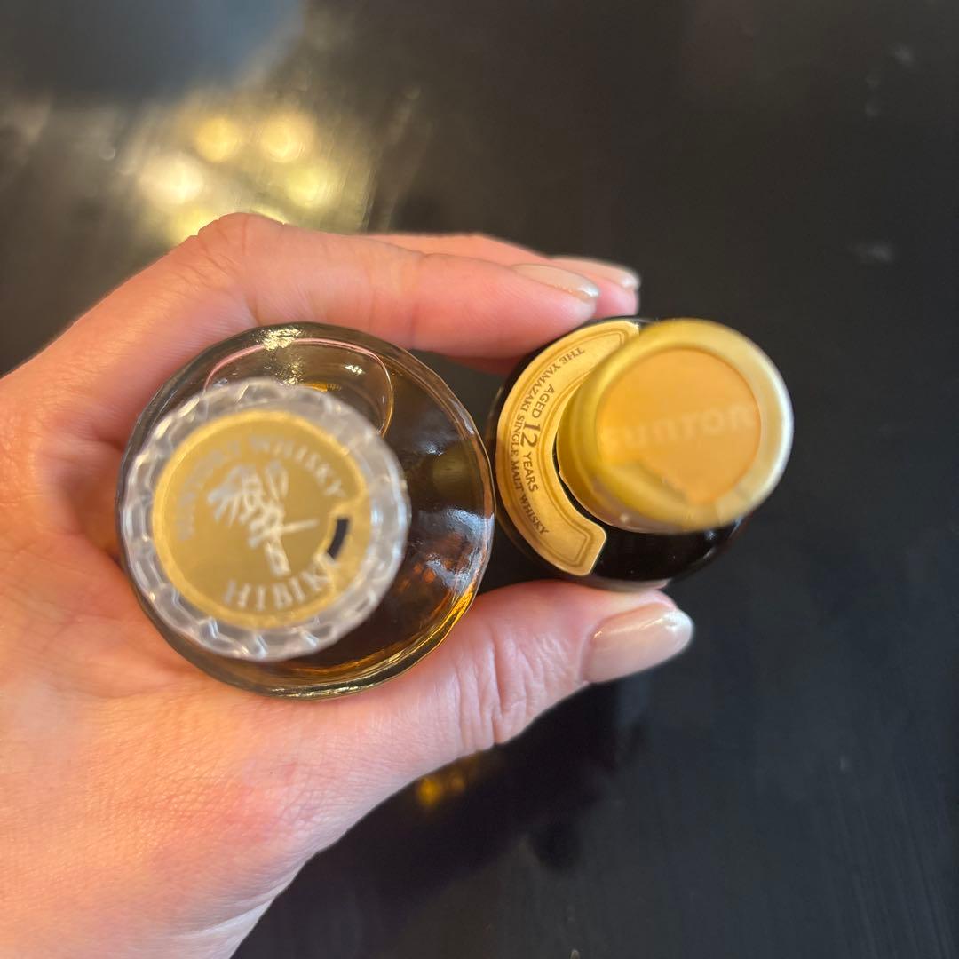 響12年 山崎12年 ウイスキーセット　ミニボトル50㎖