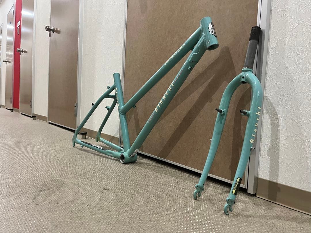 bianchi プリマベーラ ミキスト MTB カスタム 東京 ビアンキ WTB