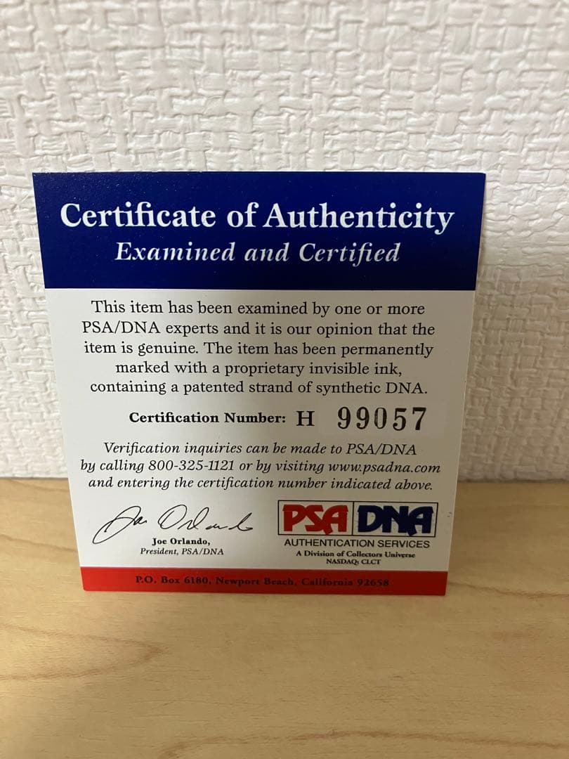 【希少品】イチロー　直筆サイン写真　額縁セット