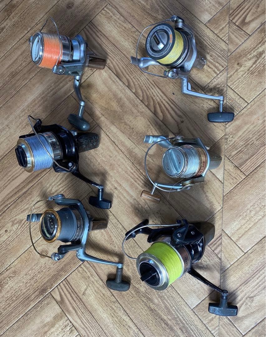 スピニングリール 6個セット　いろいろまとめ