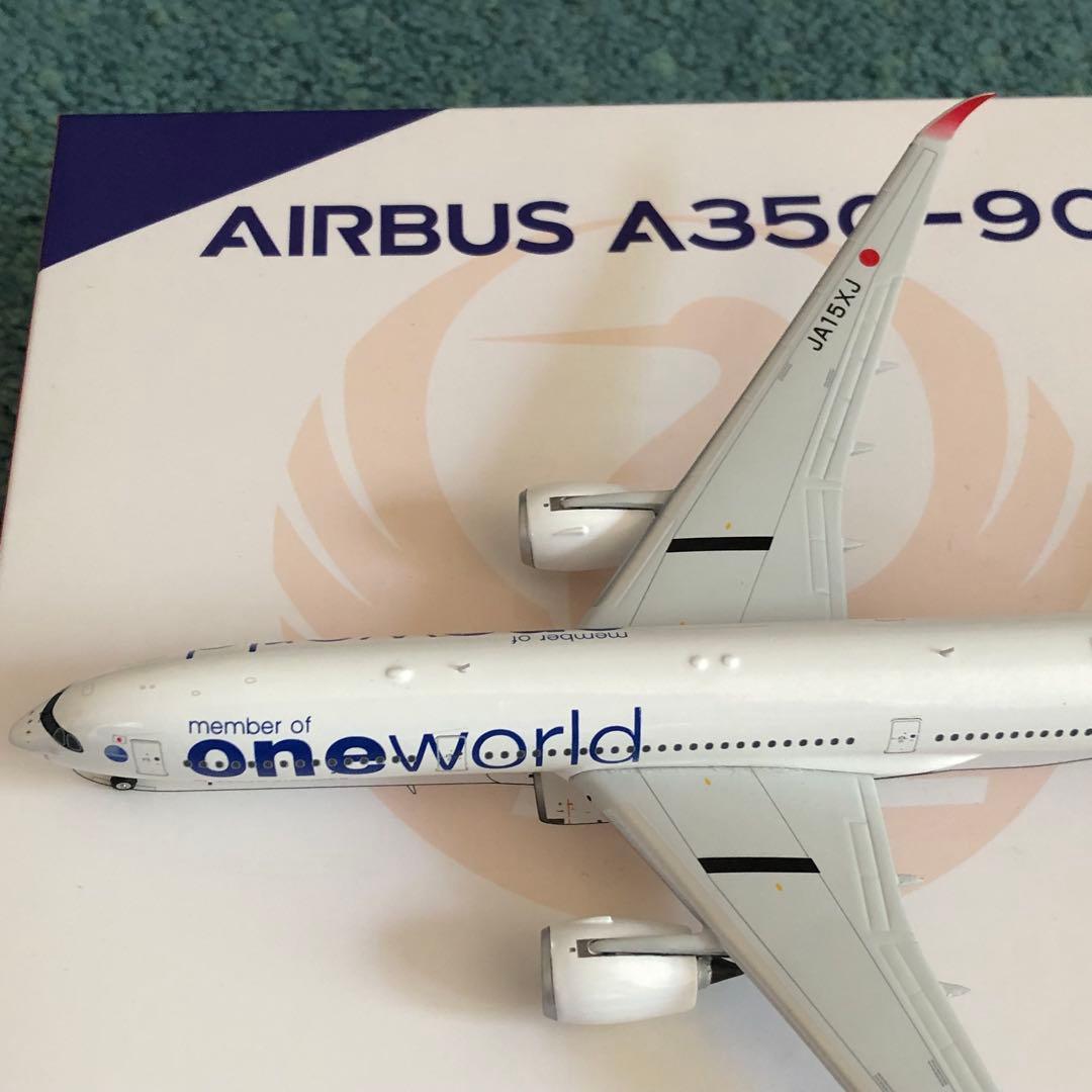 JAL A350-900 エアバス one world フェニックス 1:400