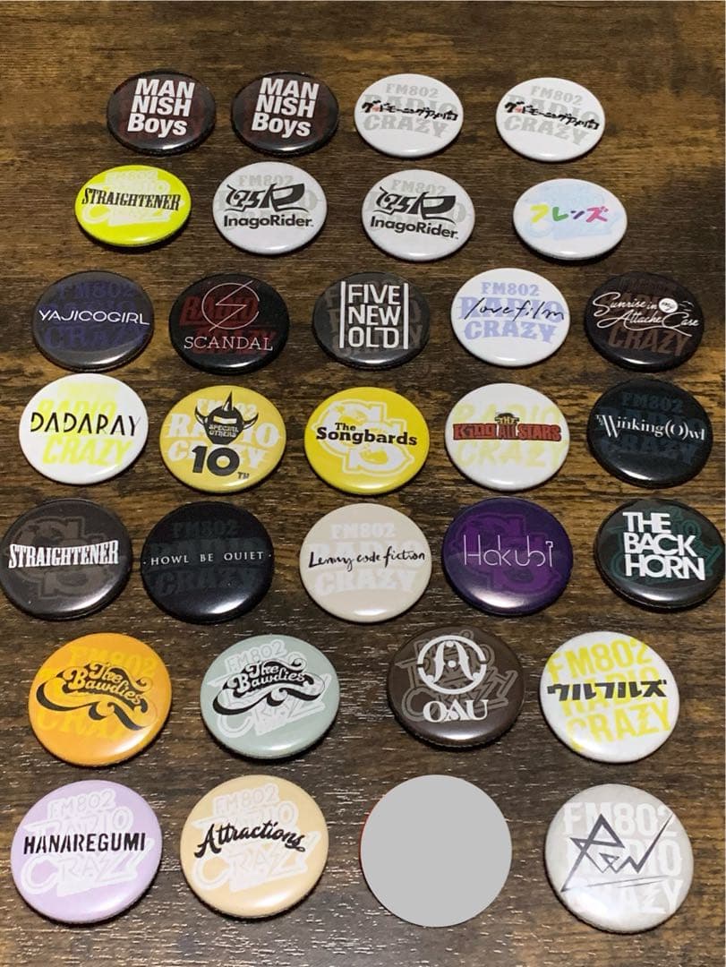 レディクレ2023缶バッジ　【選んでクレイジー】単価333以下