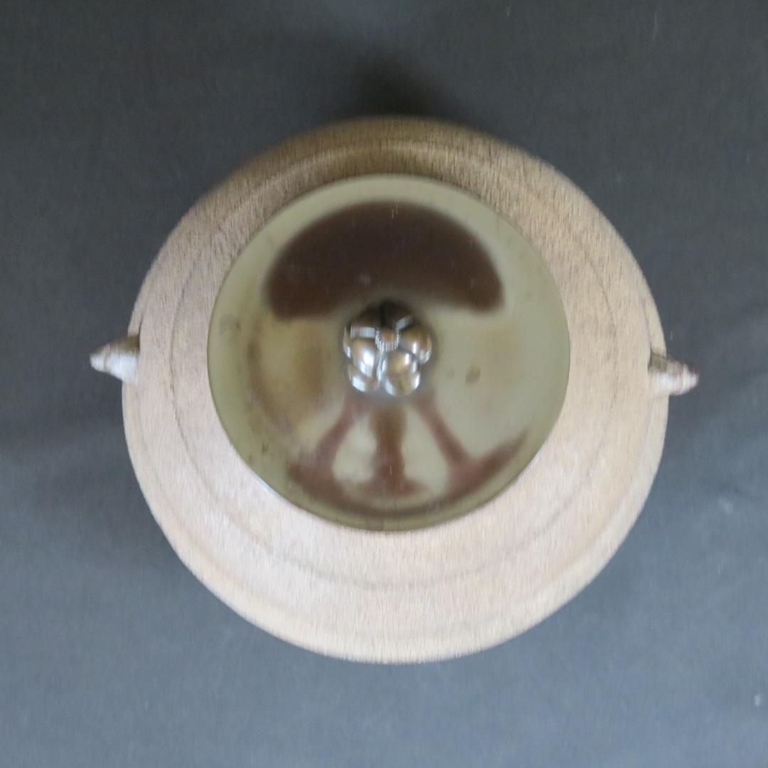 朝鮮風炉 唐銅 清光 在銘 茶道具 木箱 共箱 美品