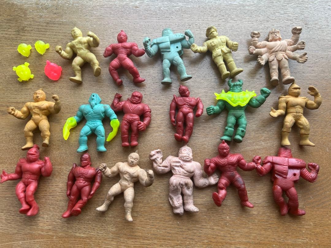 【まとめ売り16点】キン肉マン スーパーファイツ 森永 食玩