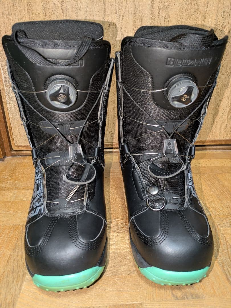 【美品】BUZRUN スノーボードブーツ BOAシステム 28.0cm 状態良好