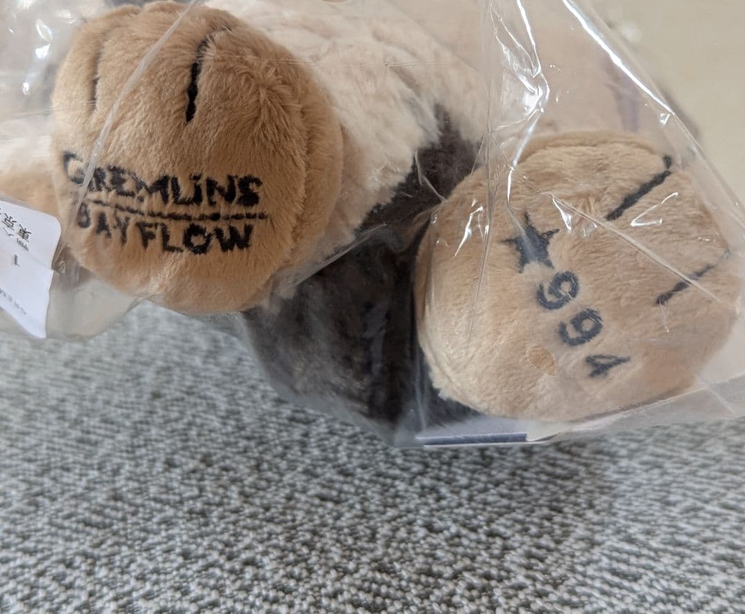 BAYFLOW グレムリン NICI 1000体限定 ぬいぐるみ シリアル入り