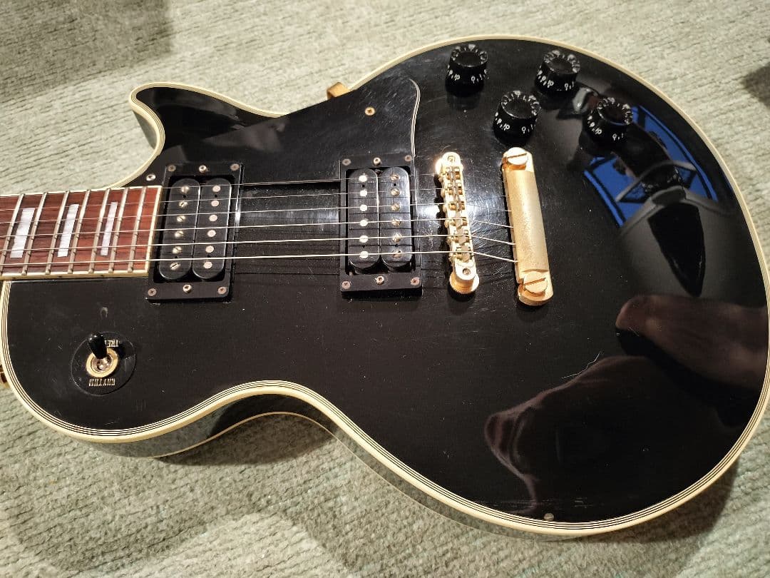 Epiphone　japan　les paul custom エピフォン富士弦