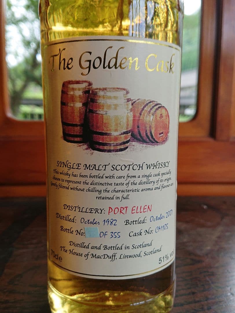 【世界限定355本】 ポートエレン 25年 Golden Cask 1982