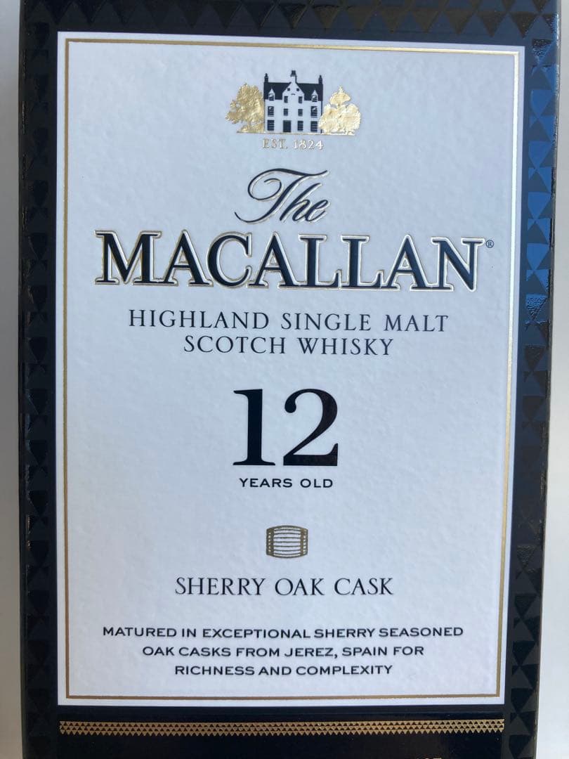 新品未使用　マッカラン12年シェリーオークカスク700ml