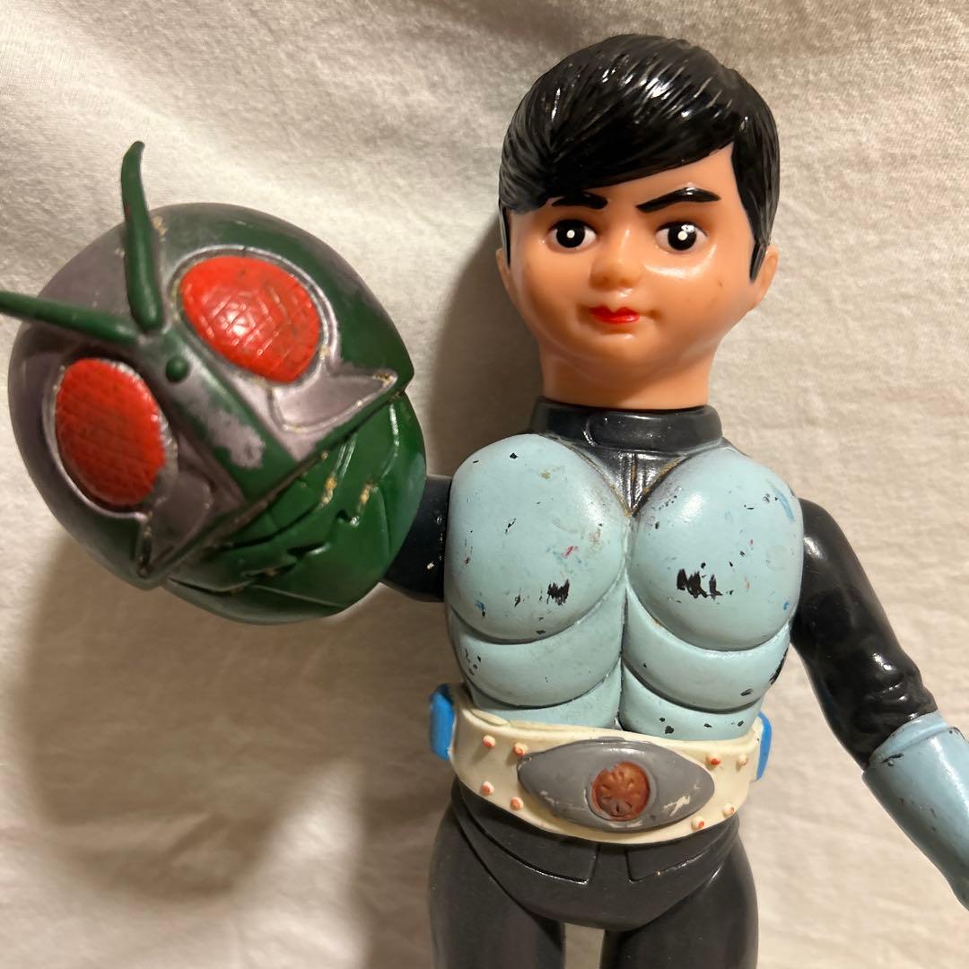 仮面ライダーソフビ　当時物