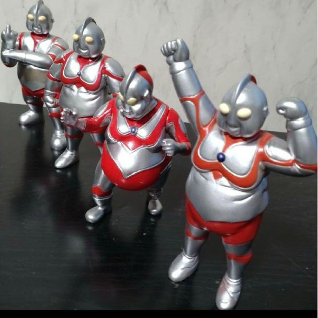 帰ってくるな　デブトラマン フィギュア 4体セット