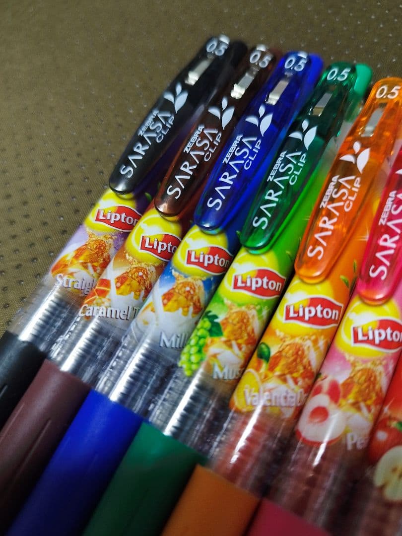 SARASA　サラサクリップ　リプトン　8色