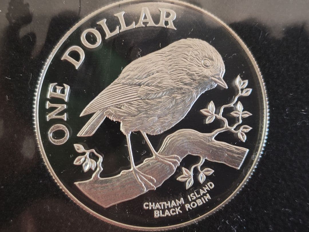 1984年 New Zealand Proof セット、説明書付