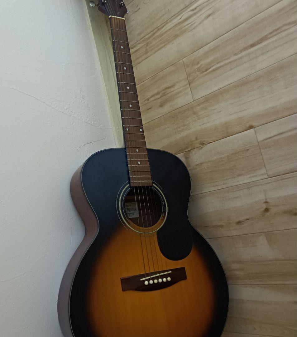 サンバースト アコースティックギター 6弦