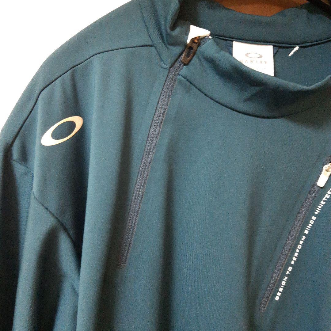 新品　オークリーゴルフ　メンズウエア　高機能ストレッチ長袖モックネックシャツ