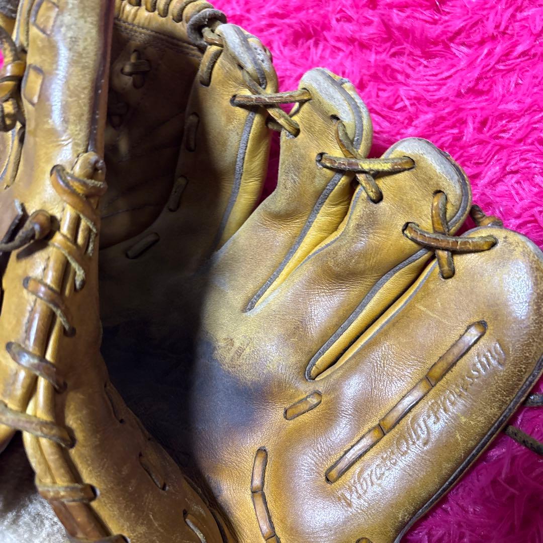 ミズノ 軟式グローブ イエロー