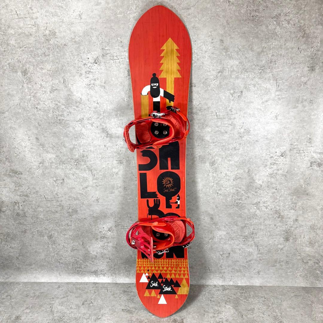 SALOMON Sickstick 153 バインMサイズ スノボセット