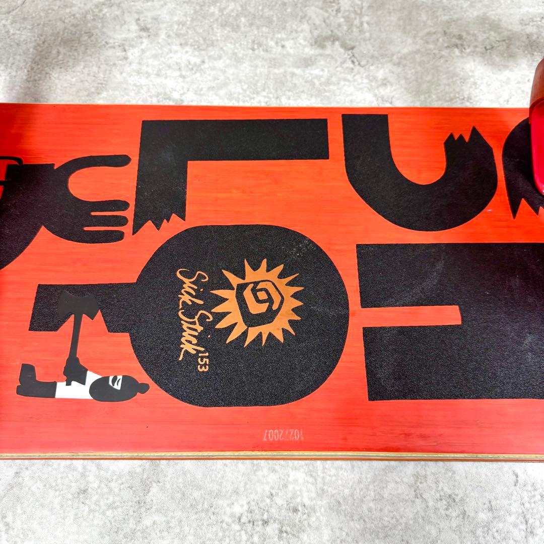 SALOMON Sickstick 153 バインMサイズ スノボセット